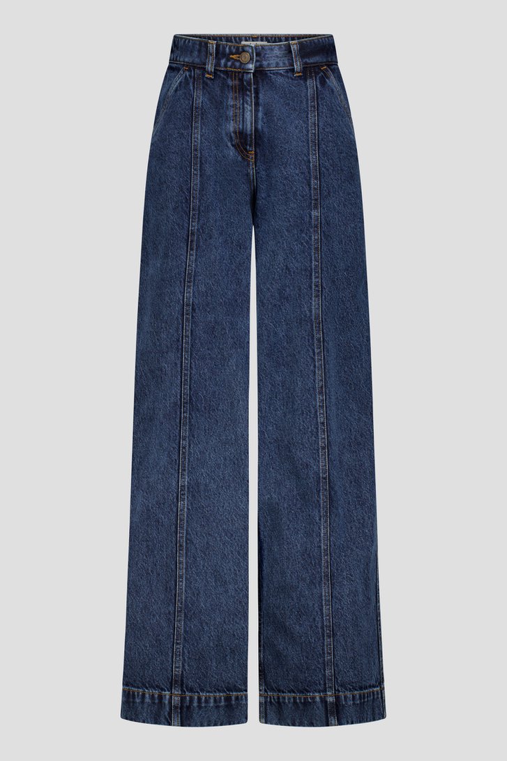 Photo produit 1 de Jean bleu large de Louise pour Femmes