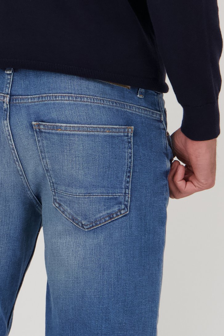 Jean bleu moyen - Tom - regular fit - L34 de Liberty Island Denim pour Hommes