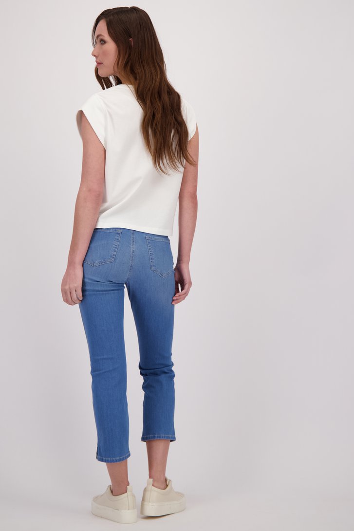 Le dos de Jean bleu - Skinny fit - Longueur 7/8 de Angels pour Femmes
