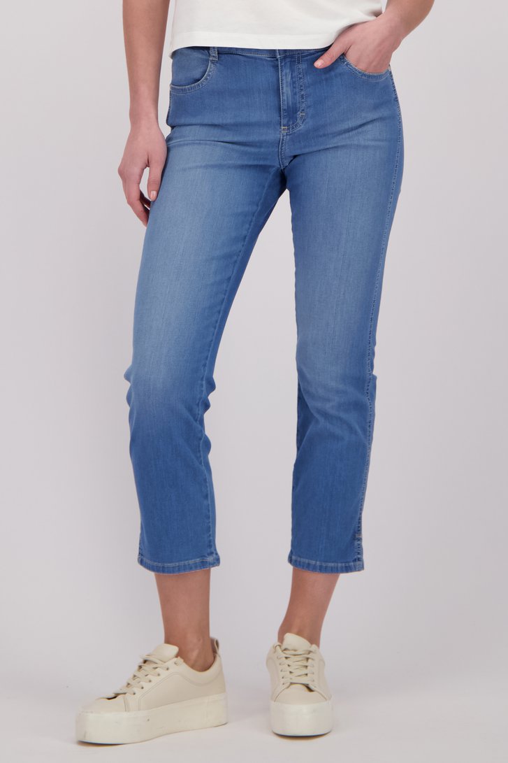 Détail de Jean bleu - Skinny fit - Longueur 7/8 de Angels pour Femmes