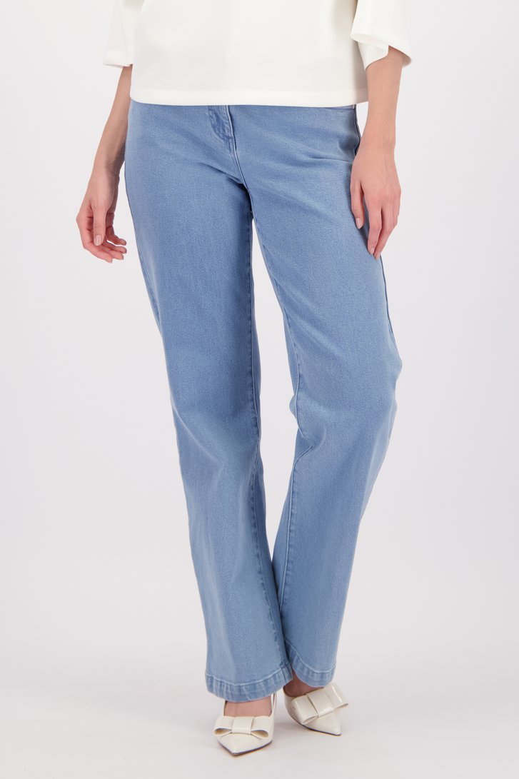 Photo supplémentaire 1 de Jean bootcut bleu clair de D'Auvry pour Femmes