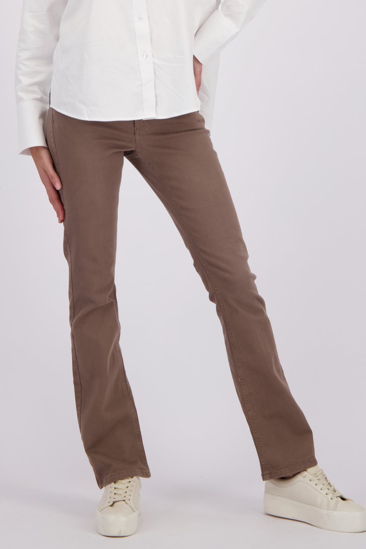 Le devant de Jean brun – Bootcut fit de Angels pour Femmes