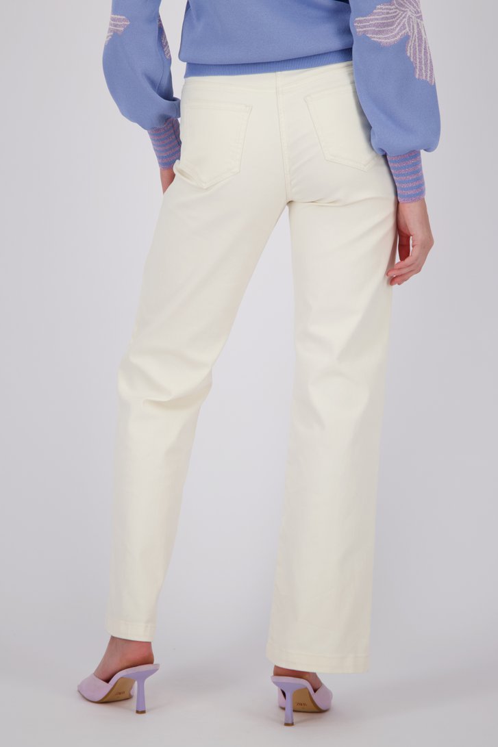 Jean ecru - Straight fit de D'Auvry pour Femmes