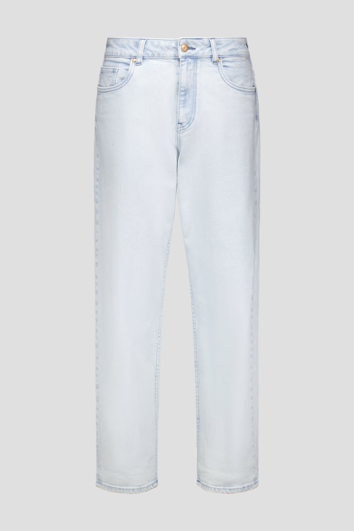 Jean fuselé bleu clair à l’aspect délavé de Louise pour Femmes
