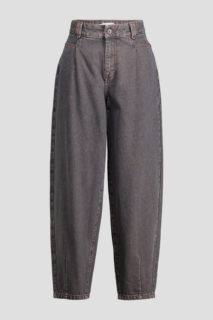 Photo produit 1 de Jean gris longueur cheville – Barrel fit de Liberty Island Denim pour Femmes