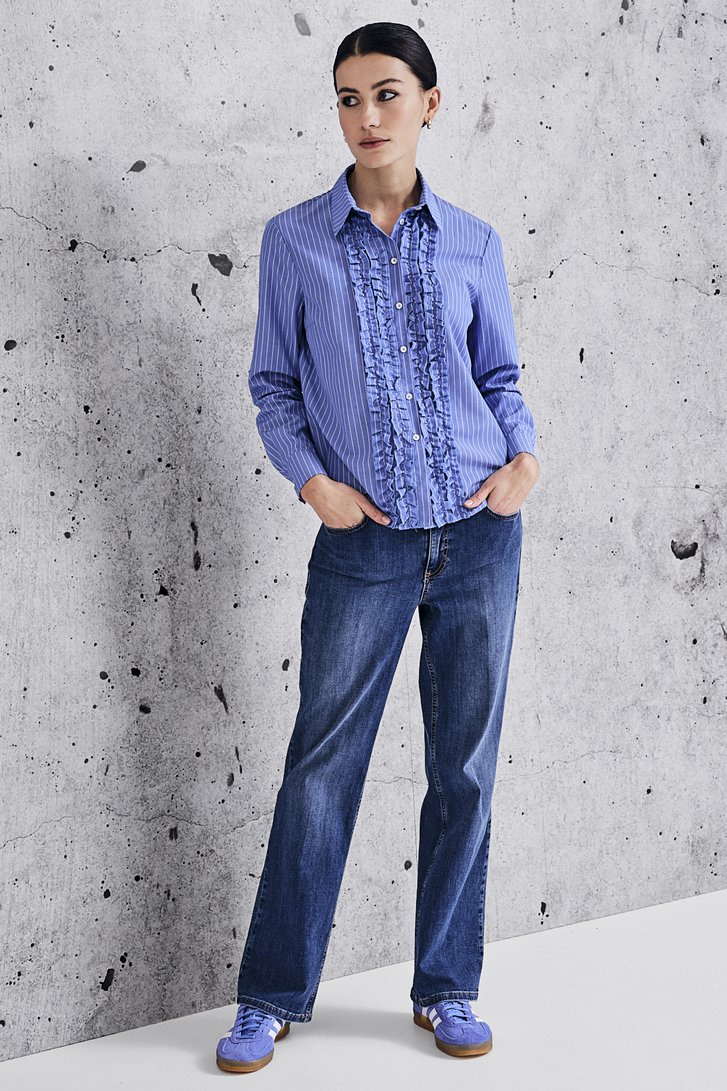 Jean large bleu de More & More pour Femmes