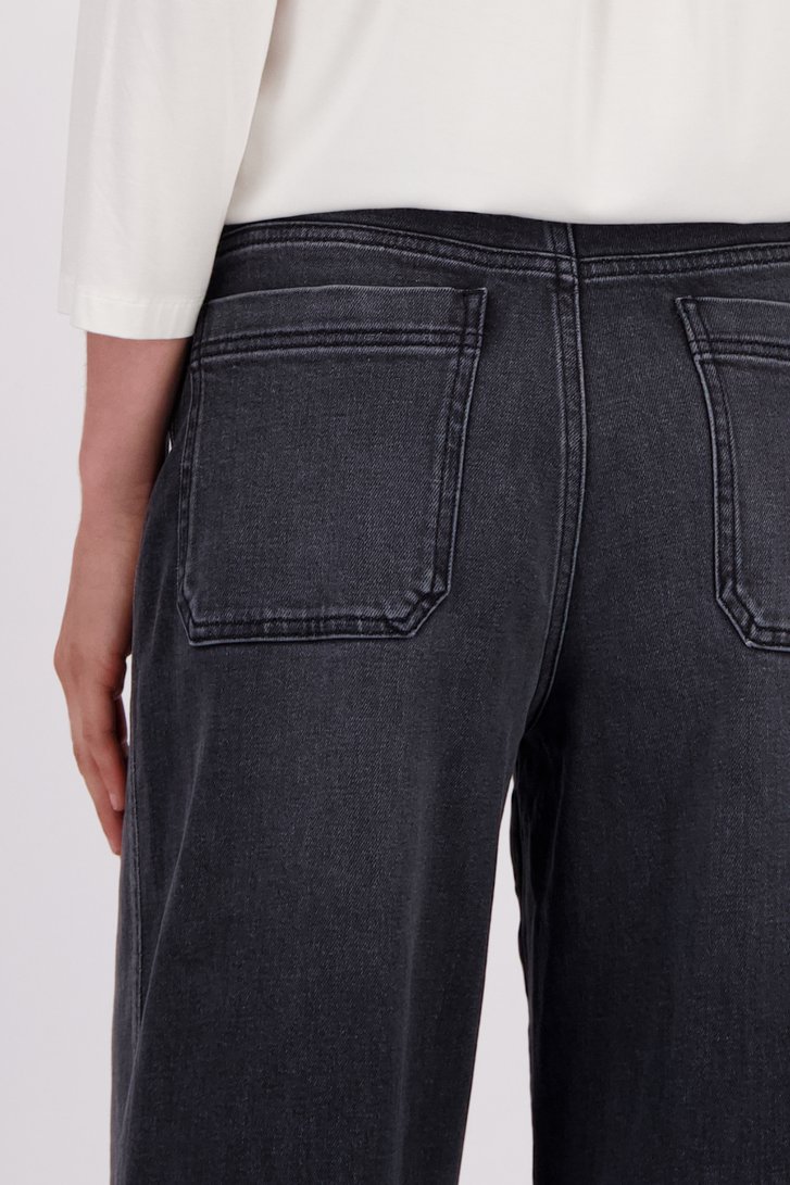 Photo supplémentaire 4 de Jean noir – Wide leg fit de Liberty Island Denim pour Femmes