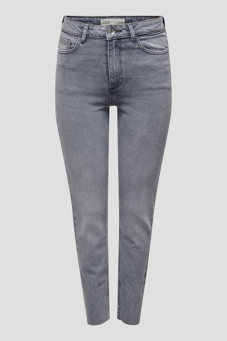 Jean taille haute gris clair - longueur 7/8 de JDY pour Femmes