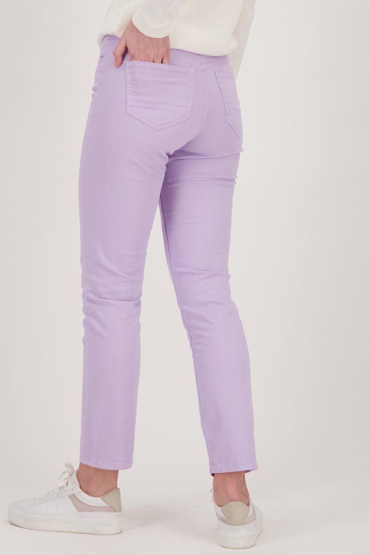 Jean violet clair - Tammy - straight fit - L32 de Liberty Island Denim pour Femmes
