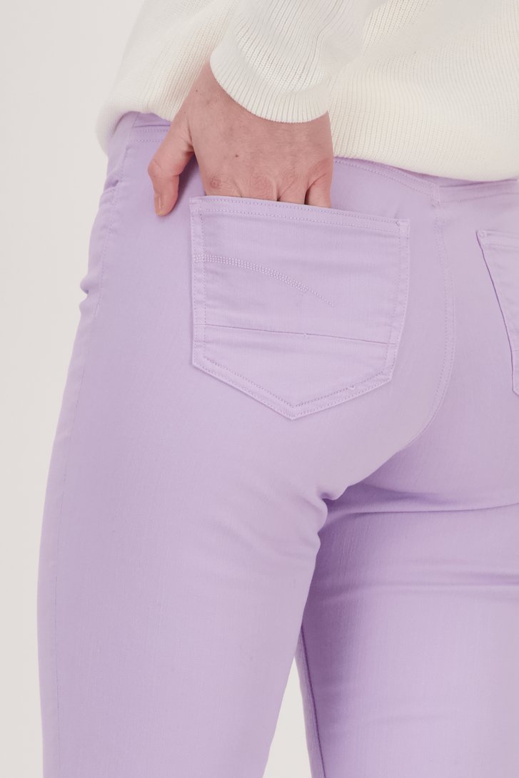 Jean violet clair - Tammy - straight fit - L32 de Liberty Island Denim pour Femmes