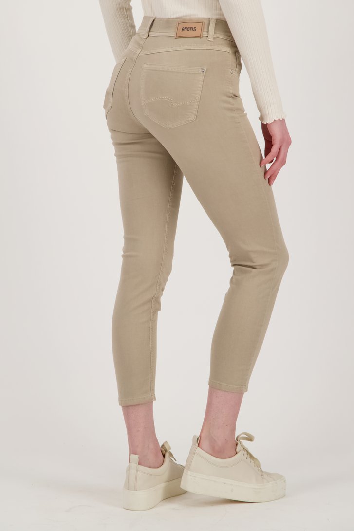 Jeans beige - Longeur 7/8 - Slim fit de Angels pour Femmes
