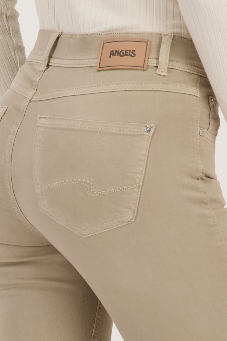 Jeans beige - Longeur 7/8 - Slim fit de Angels pour Femmes