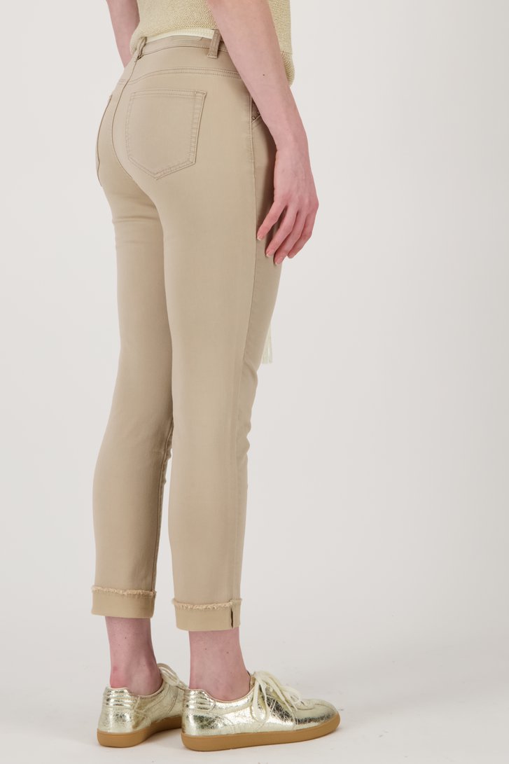 Jeans beige - Skinny fit - Longueur 7/8 de Geisha pour Femmes