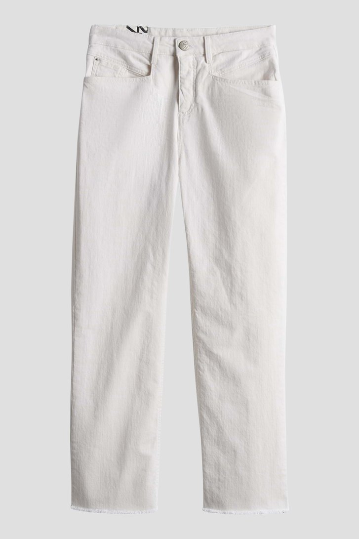 Jeans ecru - Straight fit - Longueur 7/8 de Opus pour Femmes