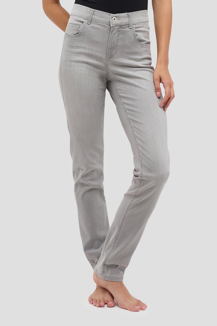 Le devant de Jeans gris – regular fit de Angels pour Femmes