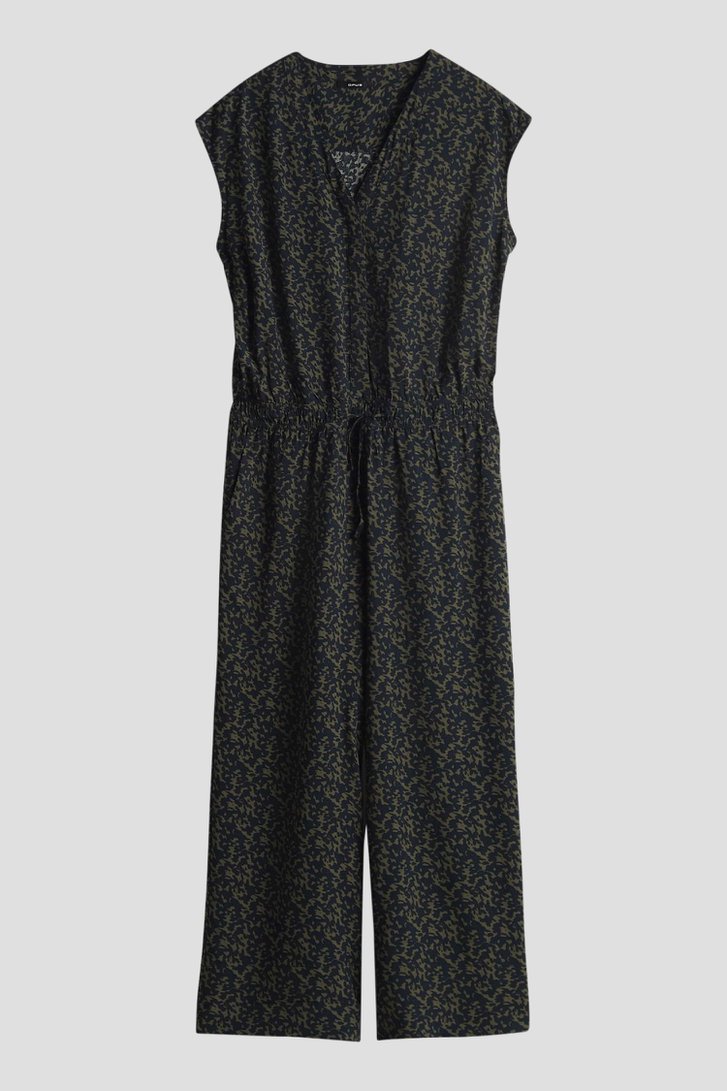 Jumpsuit met blauw-groene print van Opus voor Dames