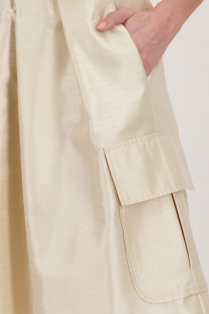 Jupe beige avec poches cargo de More & More pour Femmes