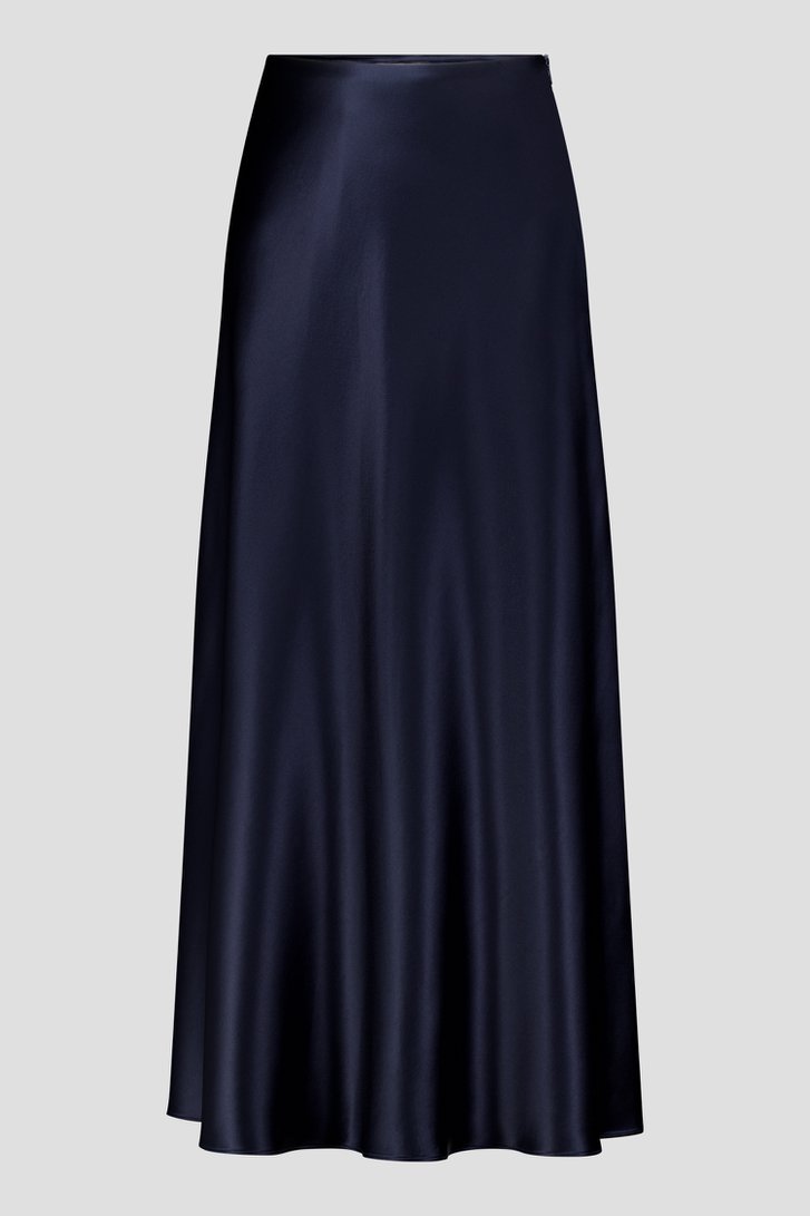 Photo produit 1 de Jupe bleue satinée de D'Auvry Studio pour Femmes