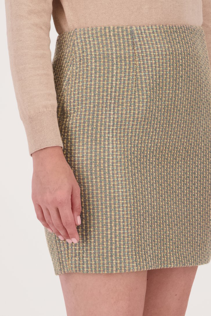 Jupe courte en bouclé de D'Auvry pour Femmes