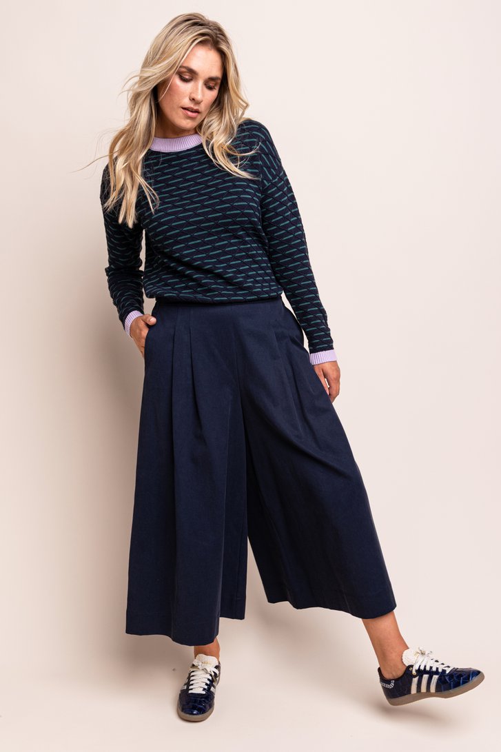 Photo supplémentaire 5 de Jupe-culotte bleu foncé à taille élastique de Libelle pour Femmes