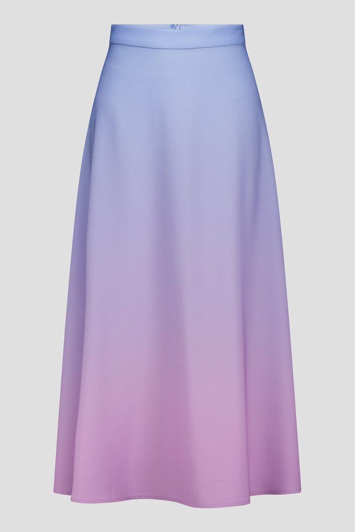 Jupe longue dégradée lilas de D'Auvry pour Femmes