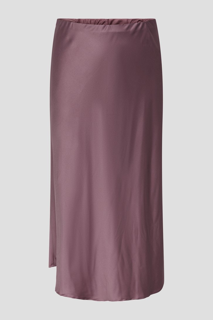 Photo produit 1 de Jupe longue mauve avec taille élastique de ONLY Carmakoma pour Femmes
