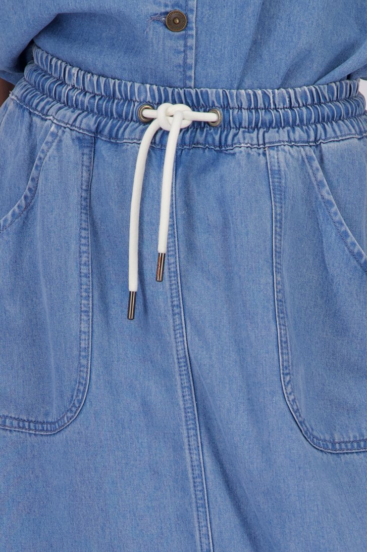 Jupe midi en jean avec taille élastique de More & More pour Femmes