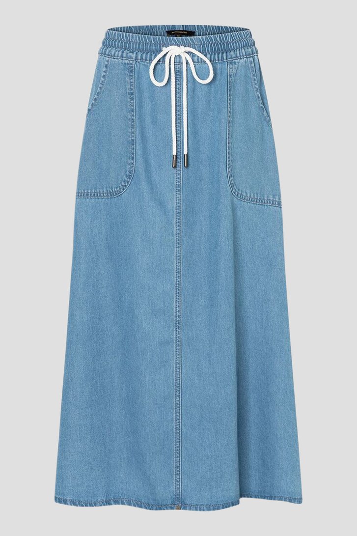 Jupe midi en jean avec taille élastique de More & More pour Femmes