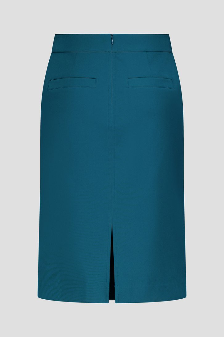 Photo produit 3 de Jupe midi vert-bleu de Claude Arielle pour Femmes