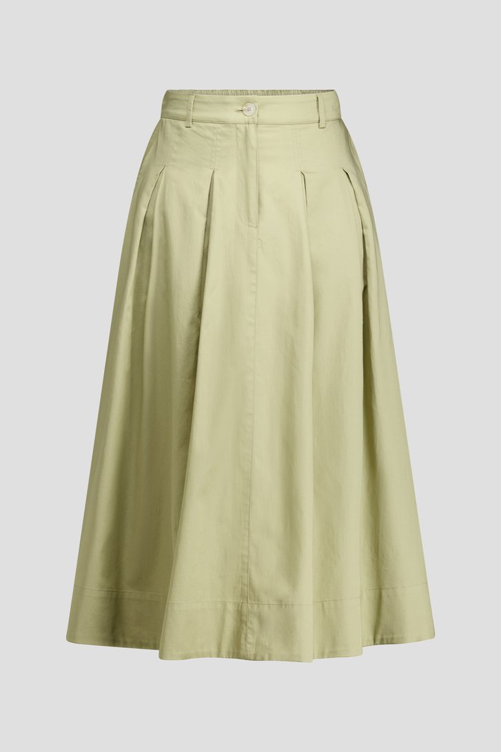 Photo produit 1 de Jupe midi vert tendre de Libelle pour Femmes