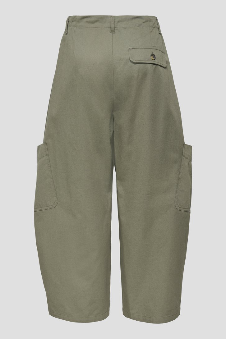 Productfoto 2 van Kaki cargobroek met striklint door JDY voor Dames