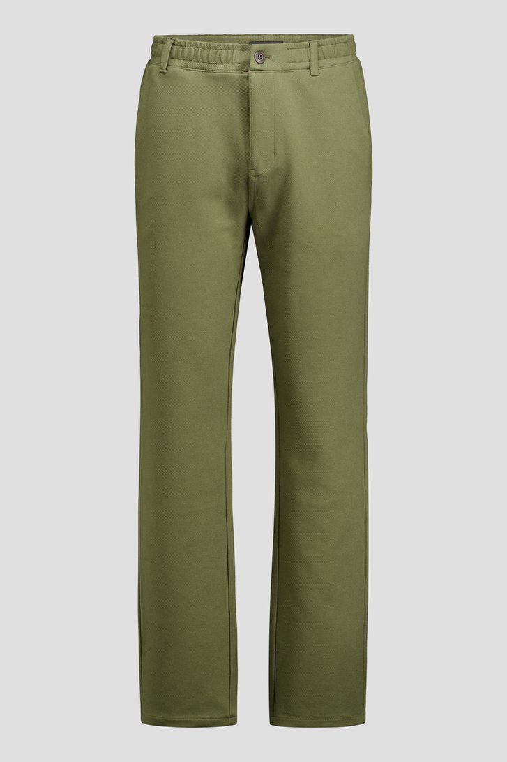 Productfoto 1 van Kaki chino met elastische taille door Ravøtt voor Heren