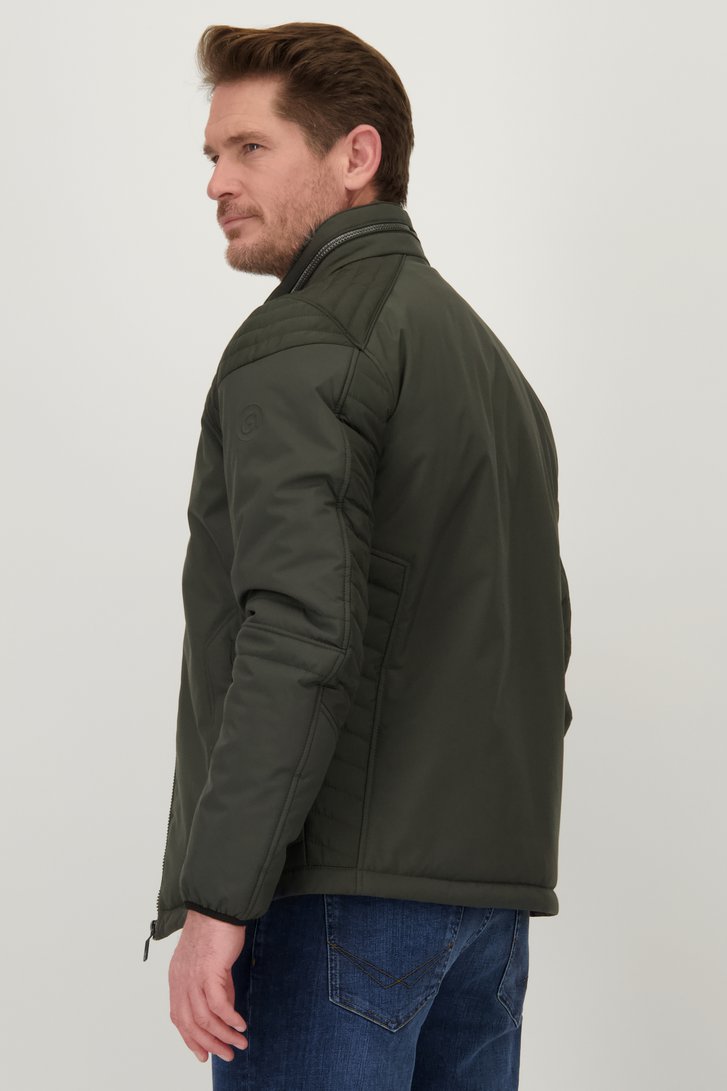 Achterkant van Kaki jas zonder kap door Gate One voor Heren