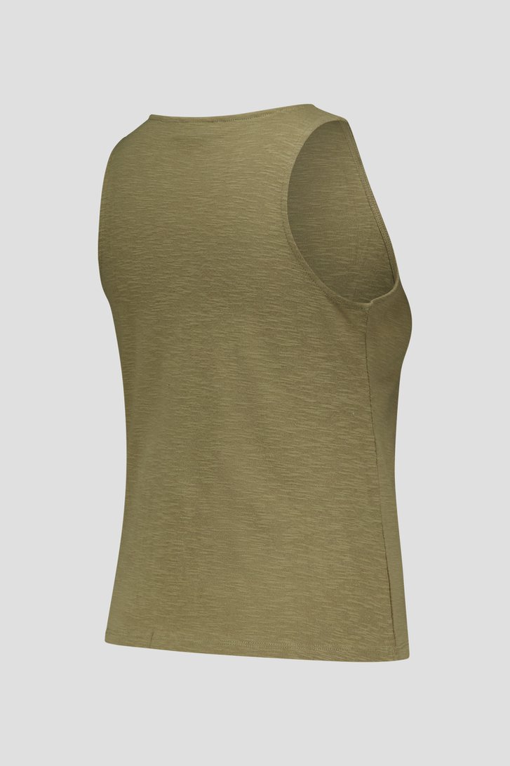 Productfoto 2 van Kaki topje met geknoopt detail door JDY voor Dames