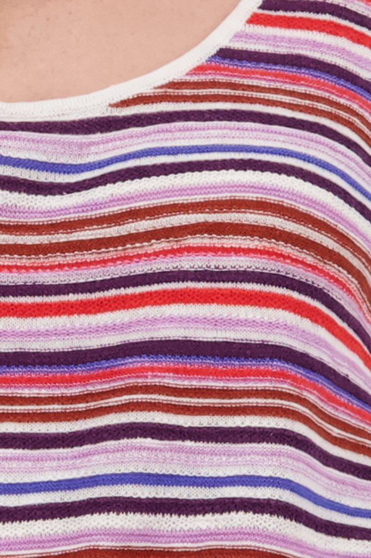 Kleurrijk gestreept topje - linnen van Libelle voor Dames