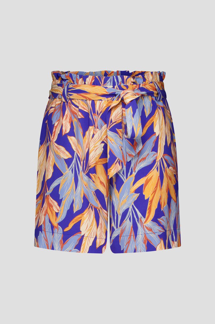 Kleurrijke bermuda in bladerprint van Liberty Loving nature voor Dames