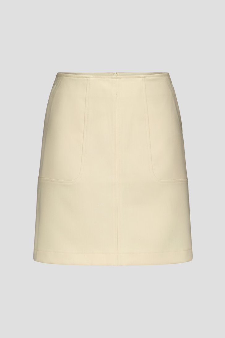 Korte lichtbeige rok van Liberty Loving nature voor Dames