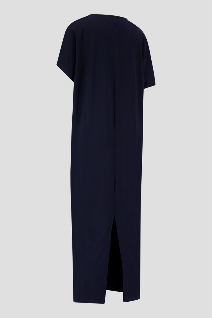 Lang donkerblauw kleedje met split van AC by Annelien Coorevits voor Dames