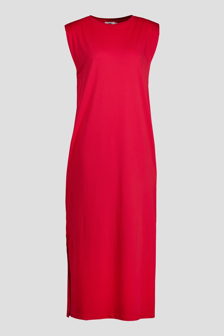 Productfoto 1 van Lang rood kleedje  door Louise voor Dames