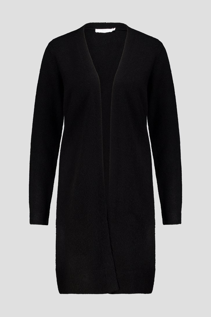 Productfoto 1 van Lange zwarte cardigan door Liberty Island voor Dames