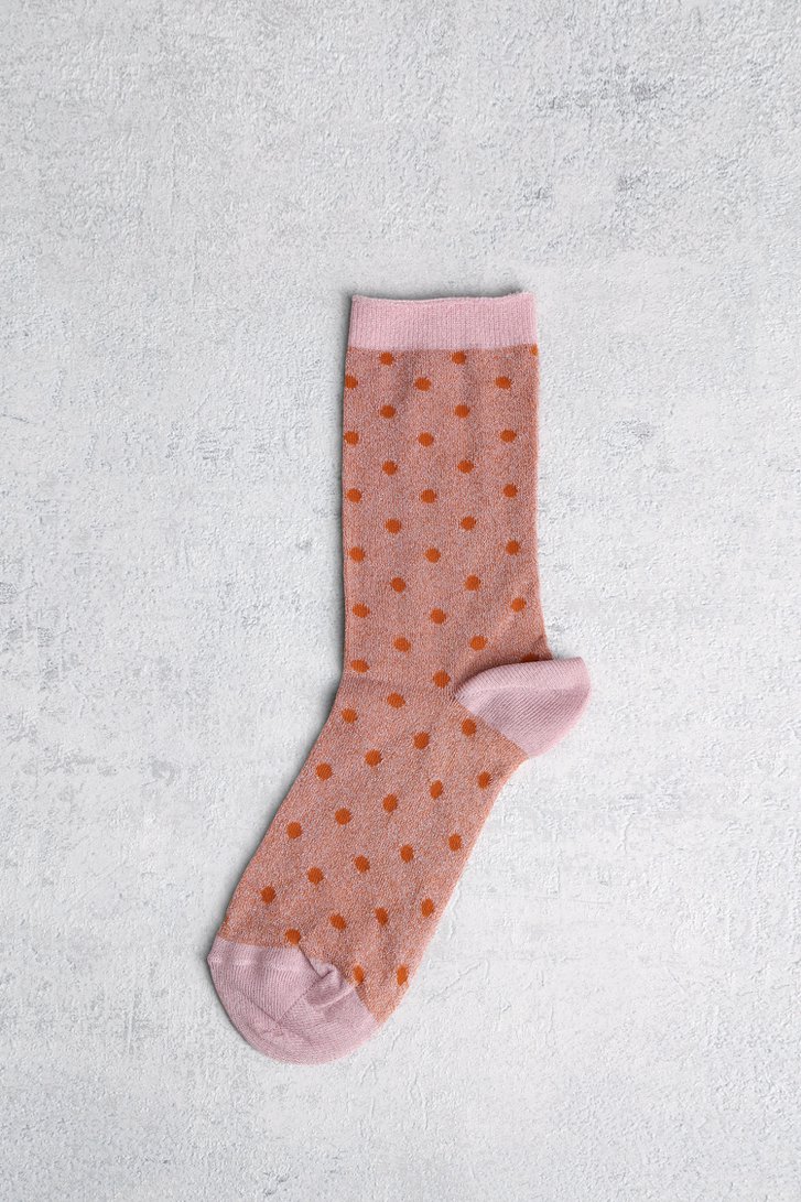 Larges chaussettes à paillettes roses de MP Denmark pour Femmes