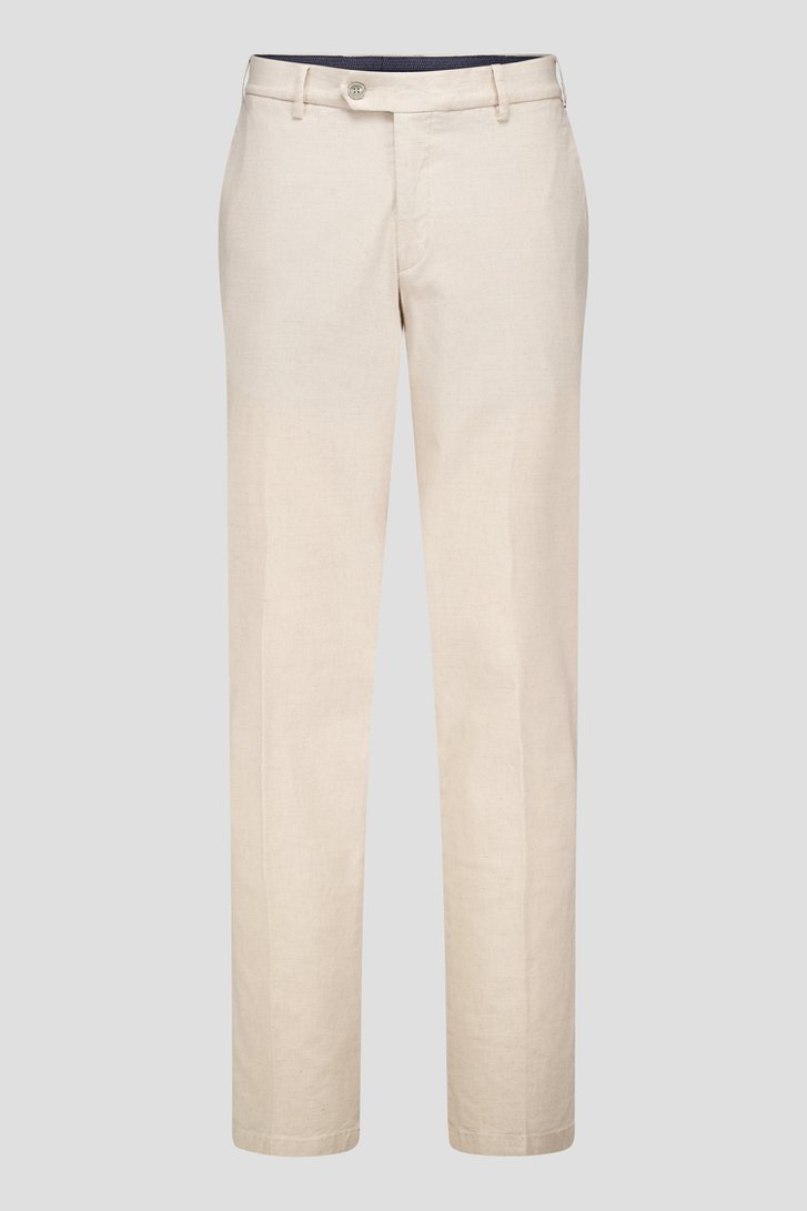 Lichtbeige chino - Louisiana - Regular fit van Brassville voor Heren