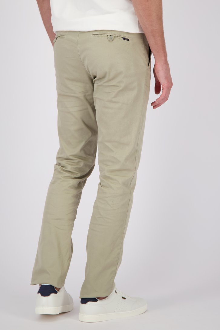Lichtbeige chino - Louisiana - Regular fit van Brassville voor Heren
