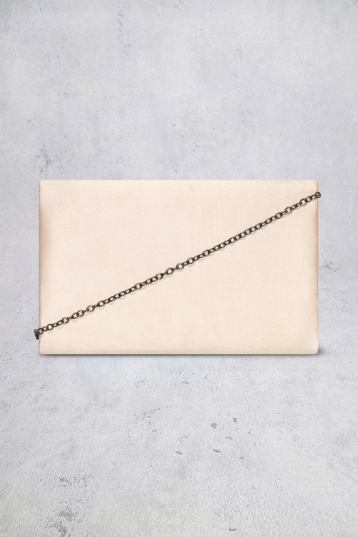 Achterkant van Lichtbeige clutch door Bulaggi voor Dames