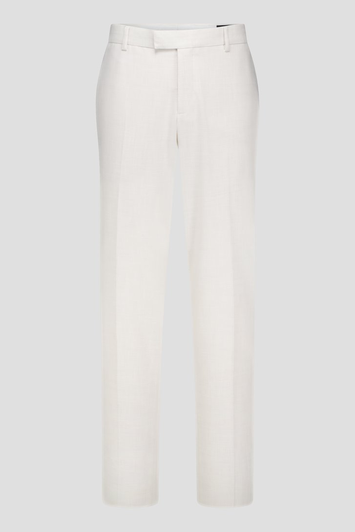 Lichtbeige kostuumbroek – Slim fit  van Dansaert Black voor Heren