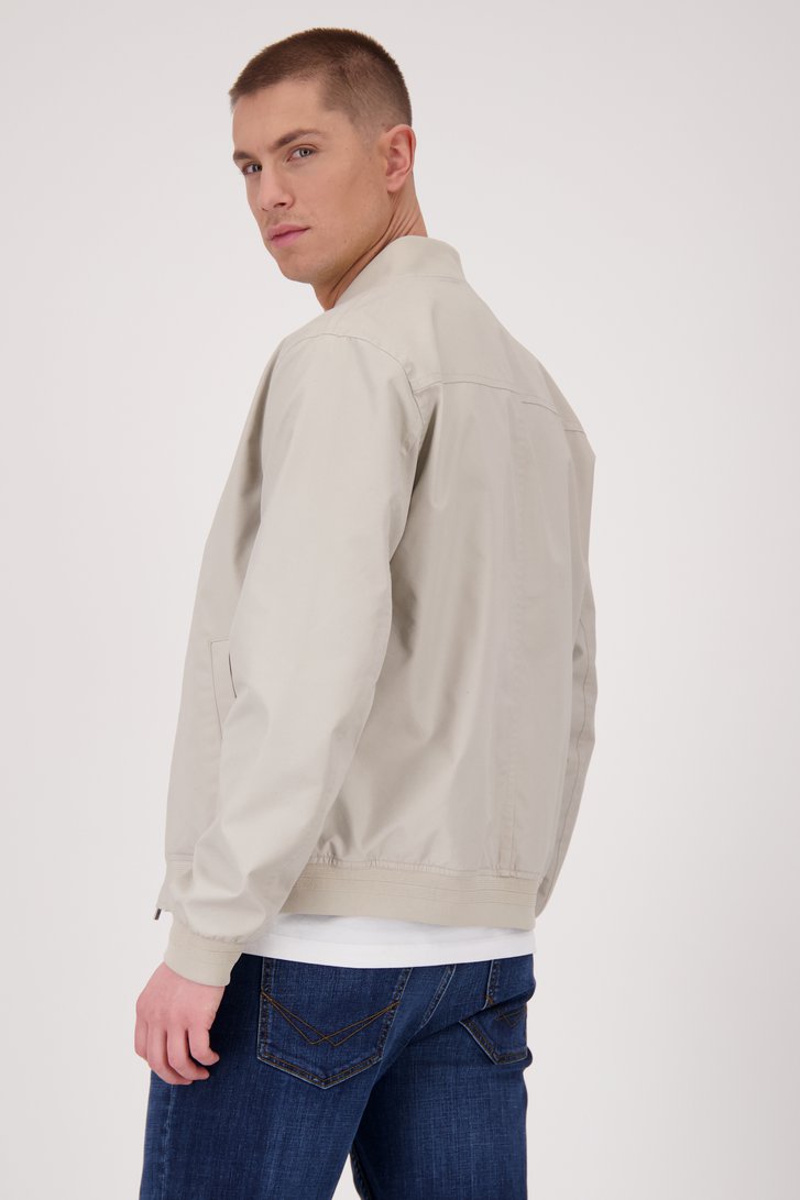 Lichtbeige waterafstotende bomberjack van Casual Five voor Heren
