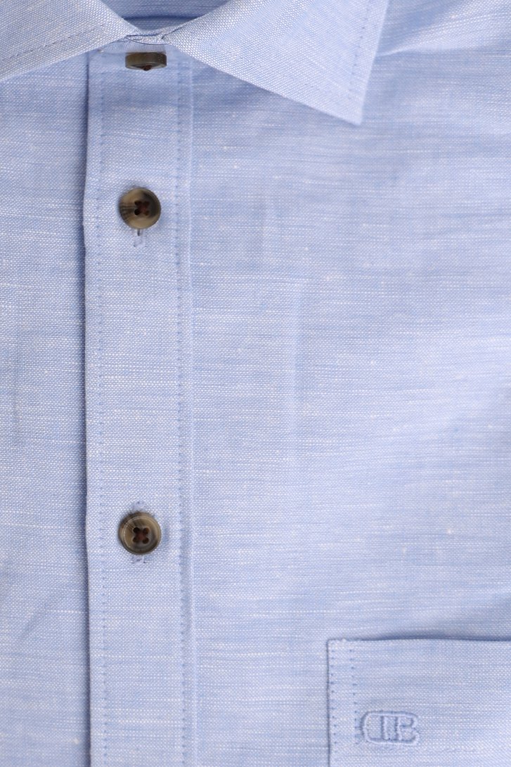 Lichtblauw hemd - regular fit van Dansaert Blue voor Heren