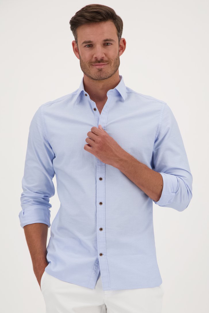 Lichtblauw hemd - Regular fit van Upper East voor Heren