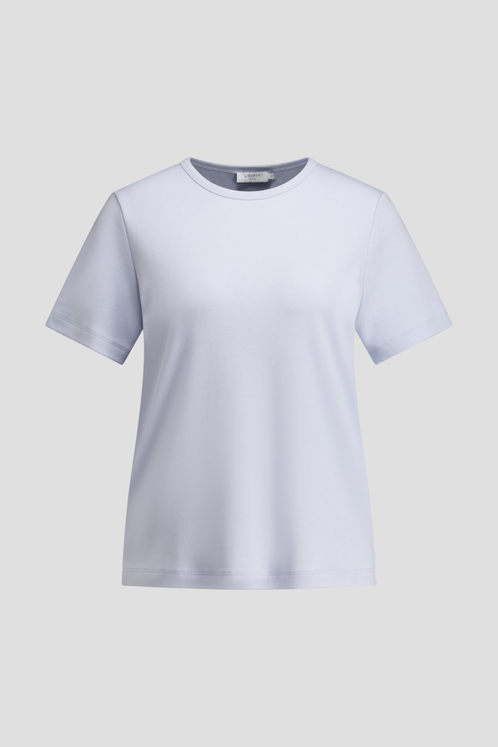 Productfoto 1 van Lichtblauw T-shirt met ronde hals door Liberty Island voor Dames