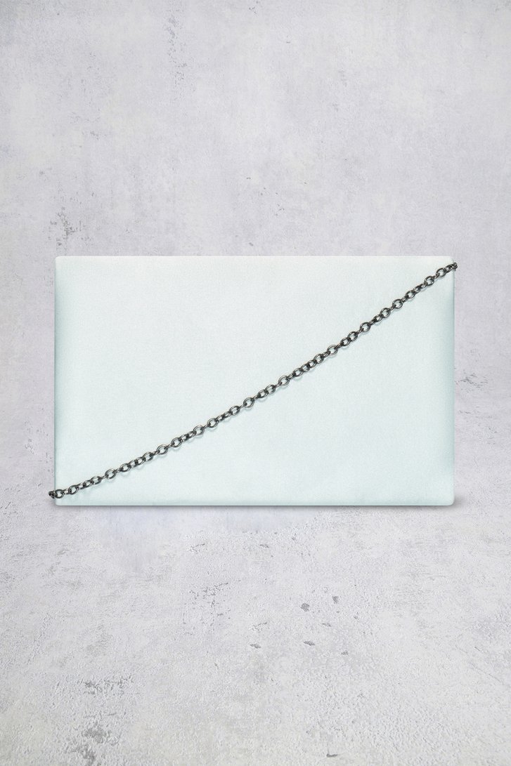 Achterkant van Lichtblauwe clutch door Bulaggi voor Dames